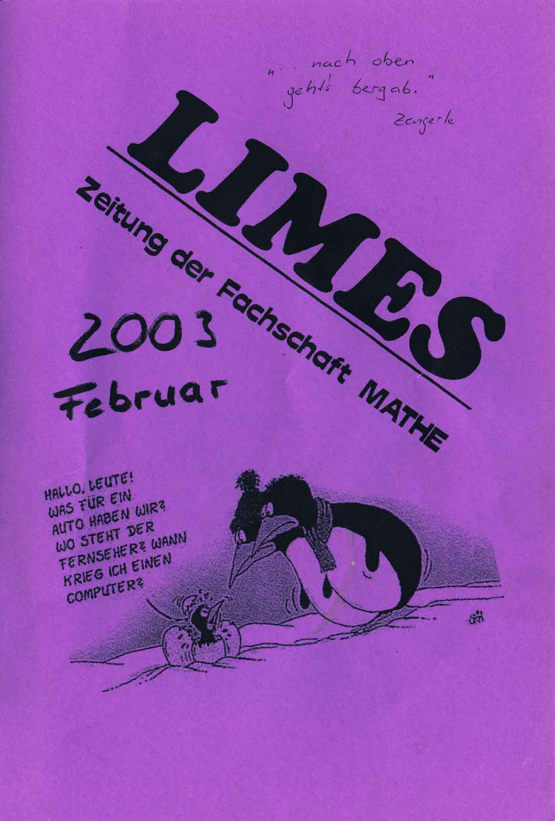 LIMES vom WS 2002/2003