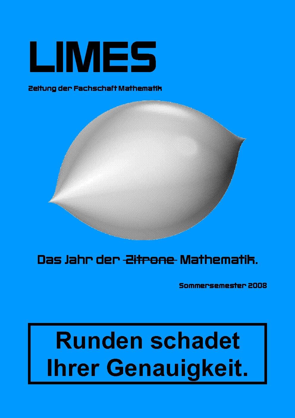 LIMES vom SS 2008