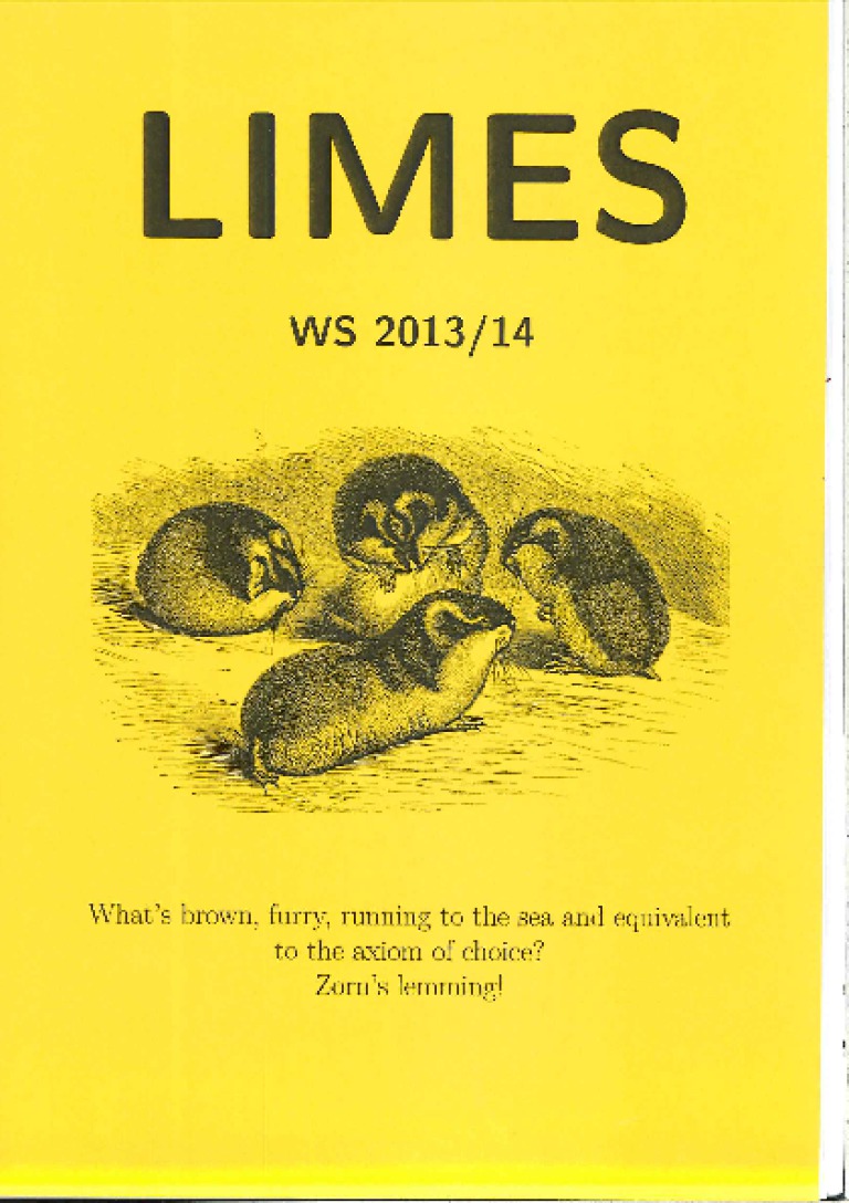 LIMES vom WS 2013/2014