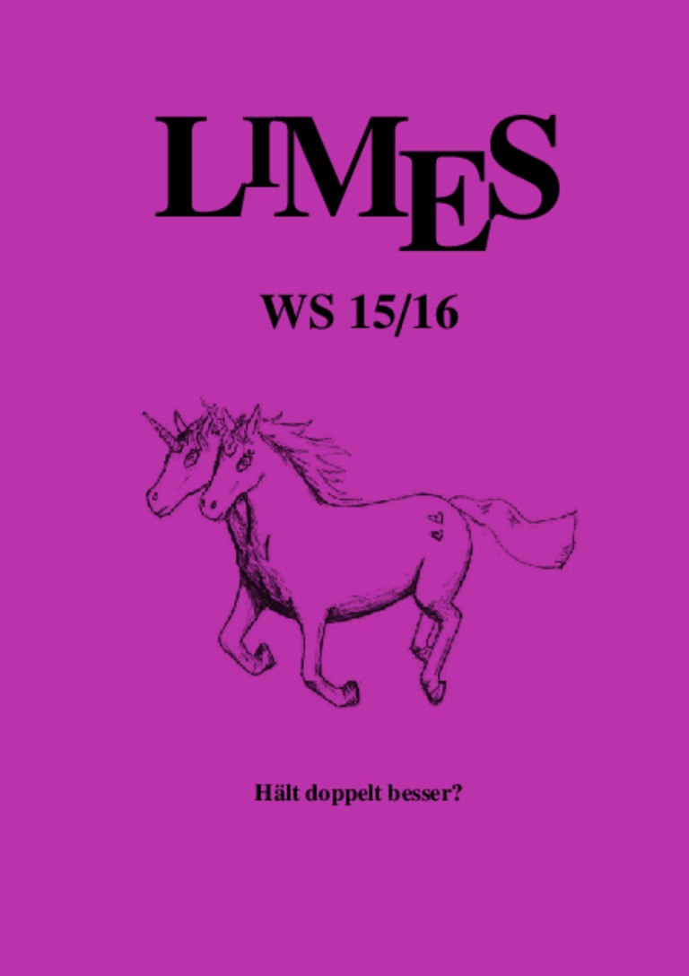 LIMES vom WS 2015/2016