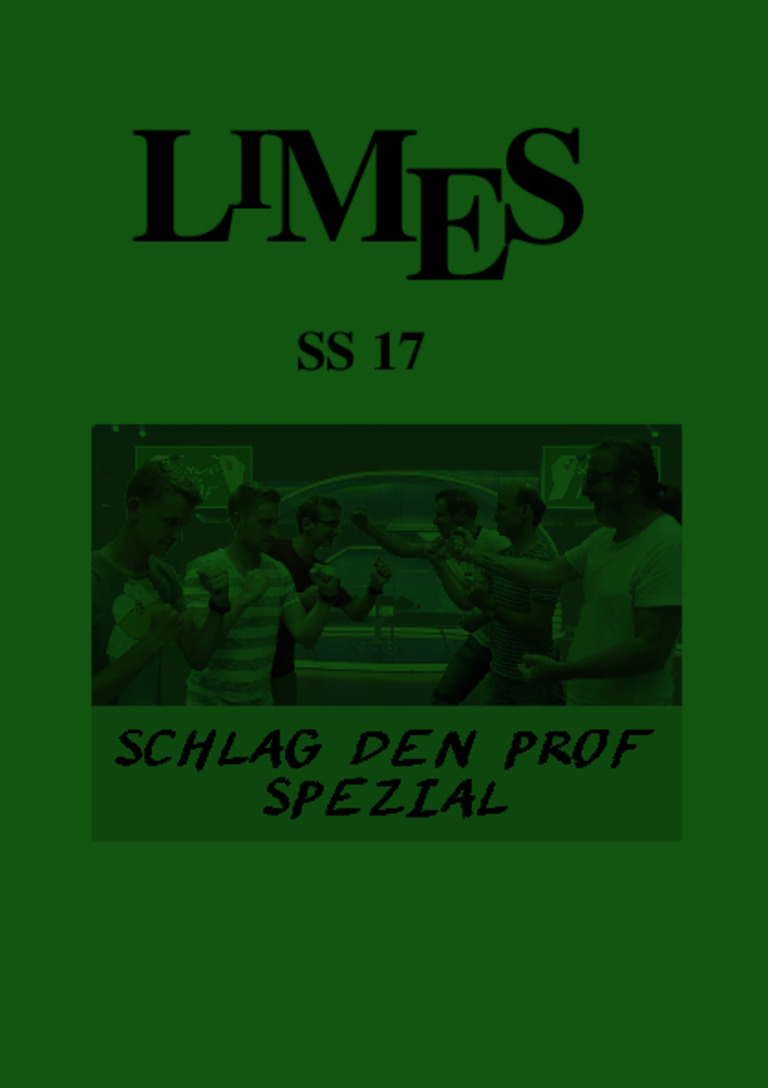 LIMES vom SS 2017